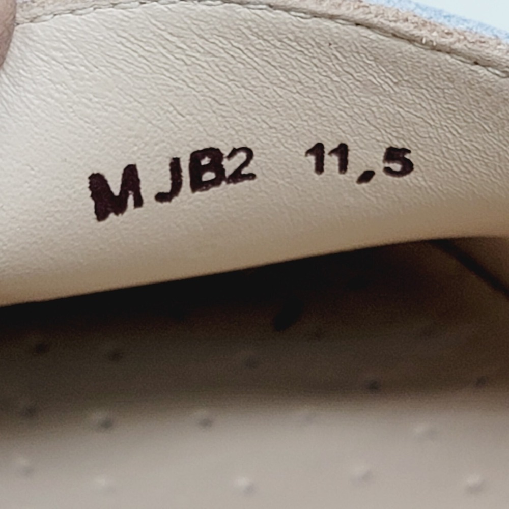 MARC JOSEPH NEW YORK Unisex Boys/Girls Leather Loafers Silver White Size 11.5 M - Picture 11 of 11